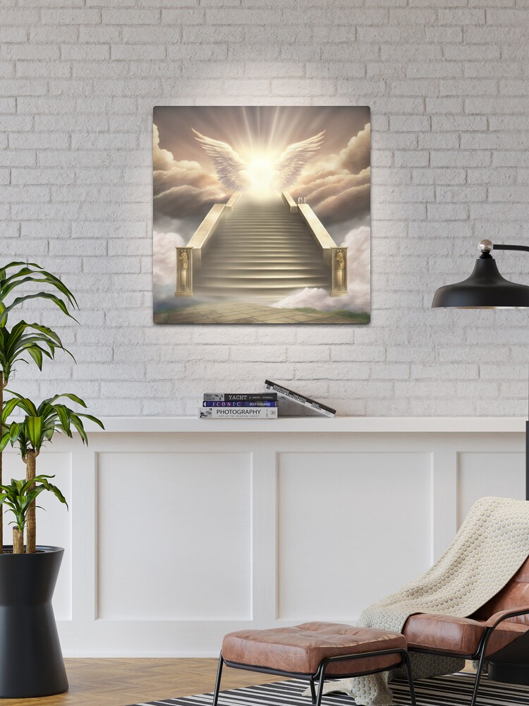 Stairway To Heaven - Angel Wings Welcome to Heaven | Photographic Print