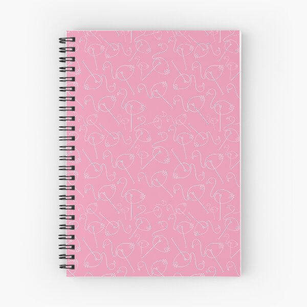 Item preview, Cute Monoline Drawn Flamingo Pattern designed and sold by MakeitMelo.