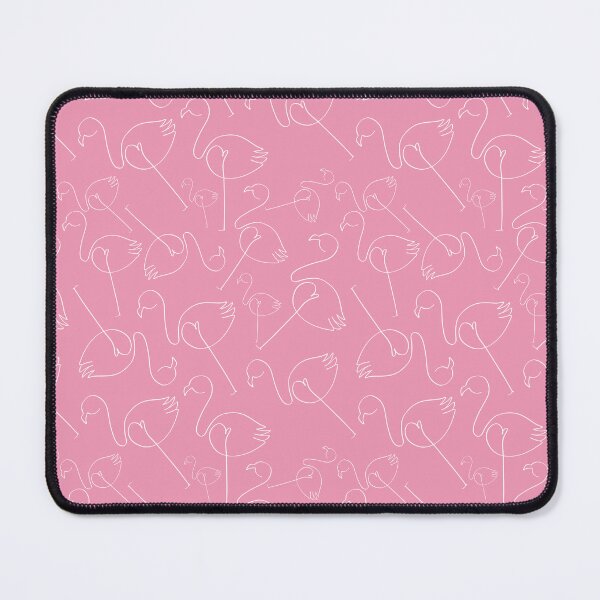 Item preview, Cute Monoline Drawn Flamingo Pattern designed and sold by MakeitMelo.