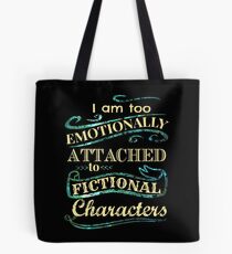 Bolsa de tela Estoy demasiado apegado emocionalmente a los personajes de ficción: la versión sirena