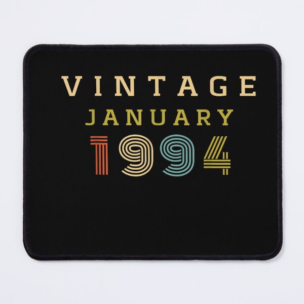 Item preview, 26 Year Old Birthday Gift Vintage 1994 January T-Shirt designed and sold by DaunJarvia.