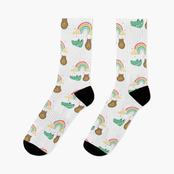 Item preview, Funny Capybara Crocodile and Rainbow ,capybara crocodile, capybara and crocodile,capybara with other animals, designed and sold by Tamas Das.