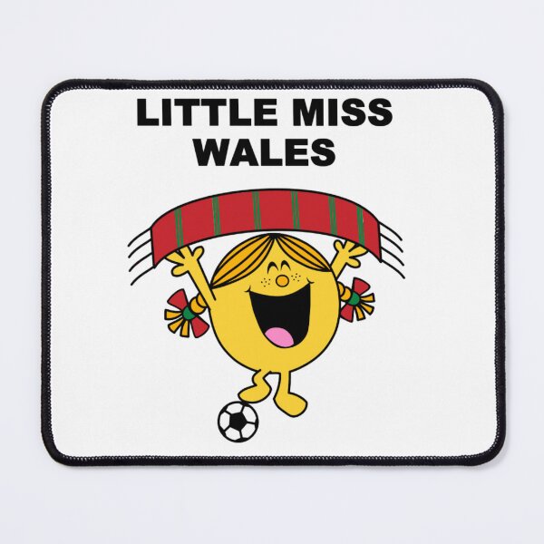 Item preview, Little Miss Wales Football designed and sold by FeeLoBeeLo.