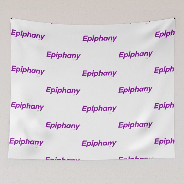 Item preview, Epiphany lettering design designed and sold by Johnallthings.