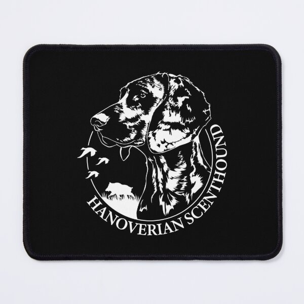 Item preview, Hanoverian Scenthound Dog Hounds Portrait designed and sold by dogarts.