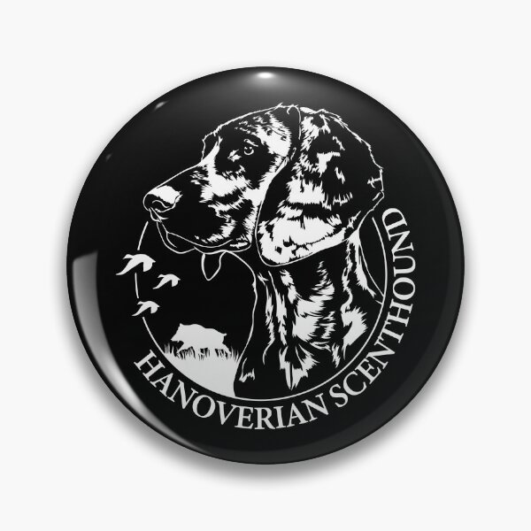 Item preview, Hanoverian Scenthound Dog Hounds Portrait designed and sold by dogarts.