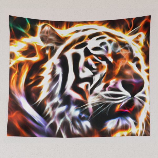Item preview, FLAMING TIGERS designed and sold by KatisDesign.
