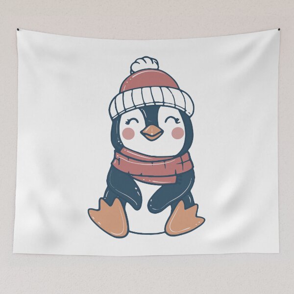 Item preview, Cute Penguin designed and sold by VintagePathway.