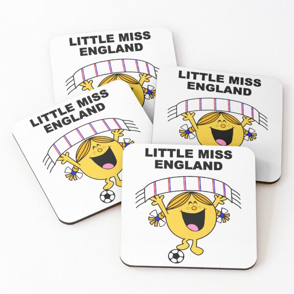 Item preview, Little Miss England Football designed and sold by FeeLoBeeLo.