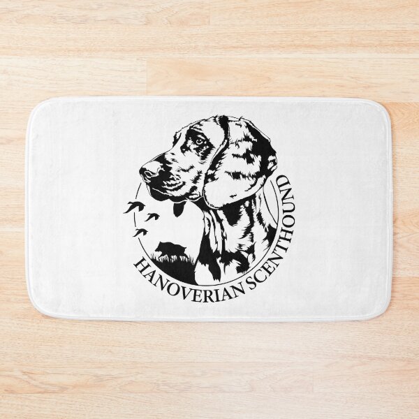 Item preview, Hanoverian Scenthound Dog Hounds Portrait designed and sold by dogarts.