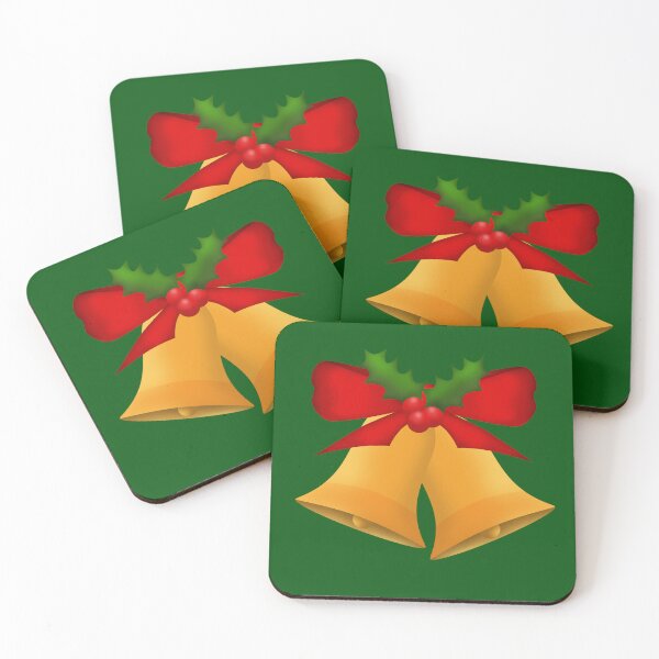 Item preview, Christmas Holly Bells designed and sold by galaxydaydreams.
