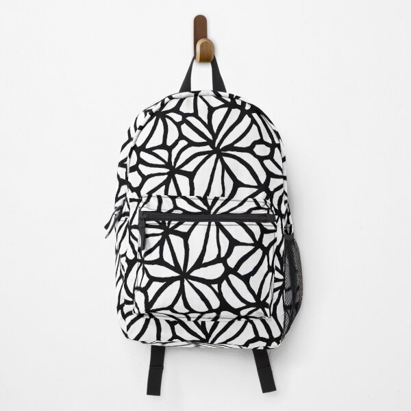 Item preview, Abstract black and white garlic pattern designed and sold by patterncrow.