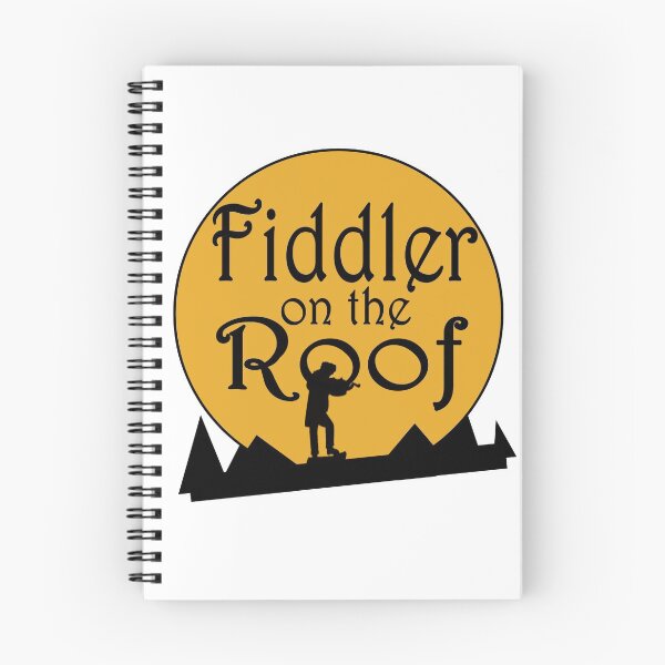 Item preview, Fiddler on the Roof musical logo designed and sold by Backstage by Leyzel.