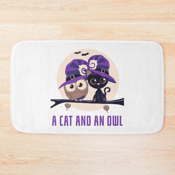 Item preview, A Cat And An Owl Funny Pet Owner - cute cutie catowl or owlcat designed and sold by The Patootoos.