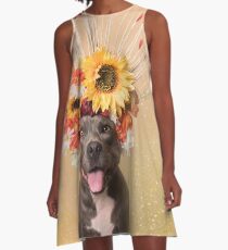 Flower Power, Feiertag A-Linien Kleid