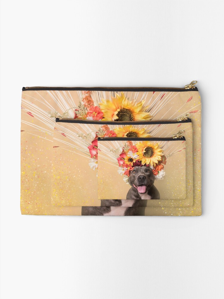 Alternate view of Flower Power, Holiday Zipper Pouch