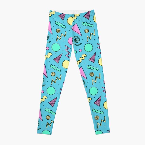 1980s Abstract Pattern Leggings for Sale by craftylemon