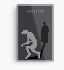 Moony Metal Print