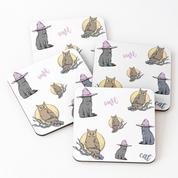Item preview, A Cat And An Owl Pack designed and sold by karolaan.