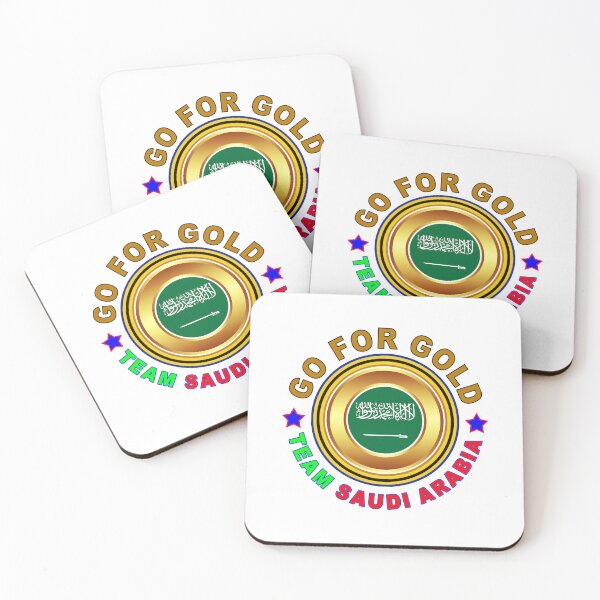 Item preview, GO FOR GOLD TEAM SAUDI ARABIA | World cup Design designed and sold by TeeEmpire.
