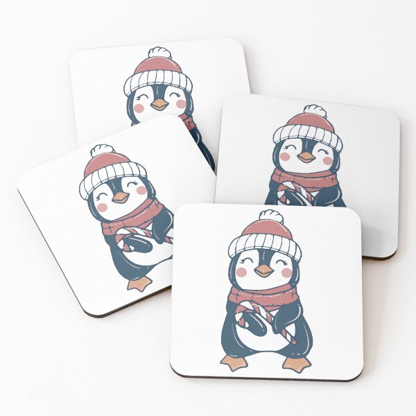 Item preview, Cute Penguin Christmas Candy designed and sold by VintagePathway.