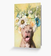 Flower Power, Princess Greeting Card