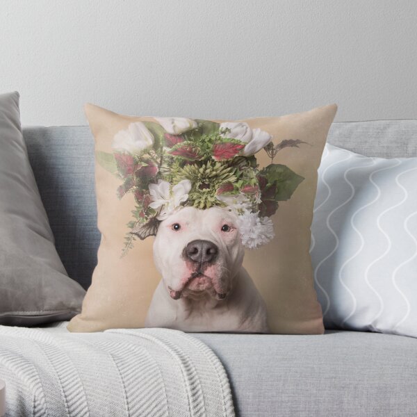 Flower Power, Blinx Throw Pillow