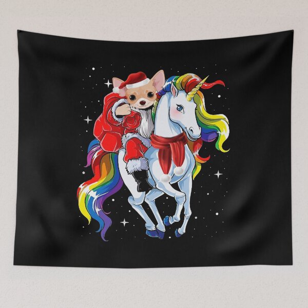 Item preview, Chihuahua santa unicorn  designed and sold by ferraudionne.
