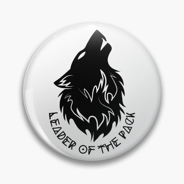 Item preview, Leader of the Pack - Howling Alpha Wolf Head 2 designed and sold by Cawaiico.