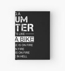 Ein Scrum Master zu sein ist wie ein Fahrrad zu fahren Notizbuch