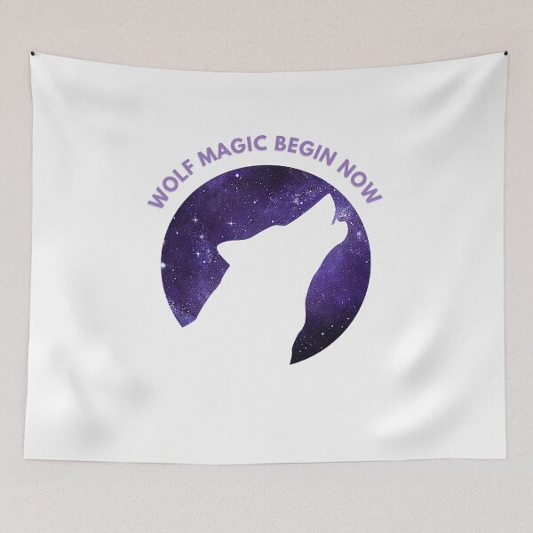 Item preview, Wolf magic begin now switch words designed and sold by Candywallarts.