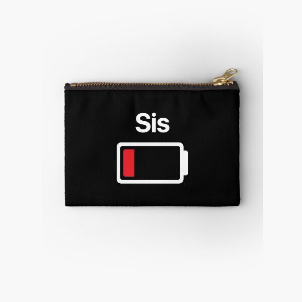 Item preview, SISTER LOW BATTERY funny sister gift designed and sold by w1ckerman.