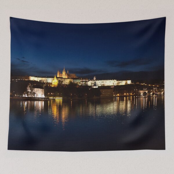 Item preview, Prague Castle @night designed and sold by Dominika Aniola.
