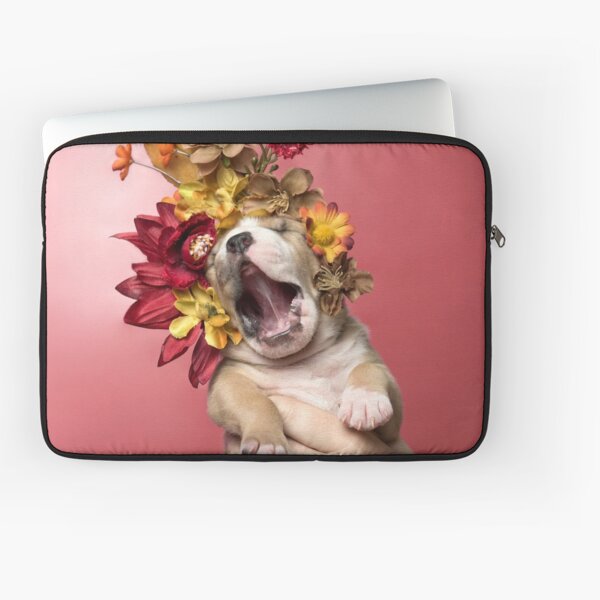 Vista previa del artículo con la obra «Flower Power, cachorro de Luvable», diseñado y vendido por SophieGamand.