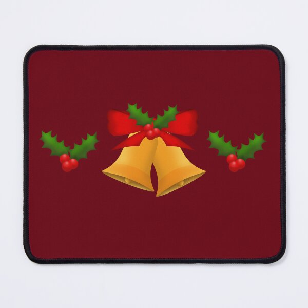 Item preview, Christmas Holly Bells Pattern designed and sold by galaxydaydreams.