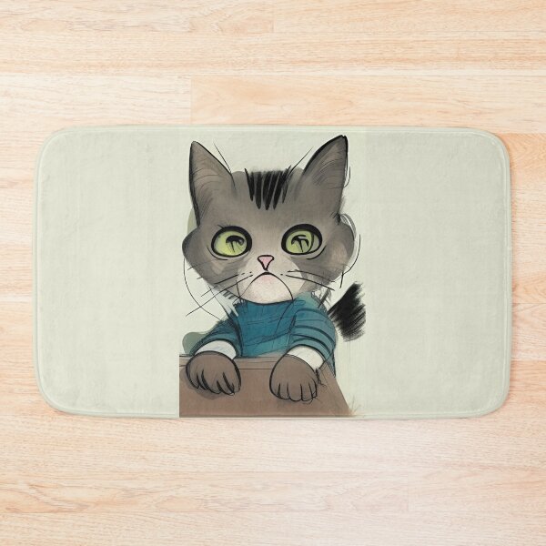 Item preview, sad cat in grunge designed and sold by shirtkosa.