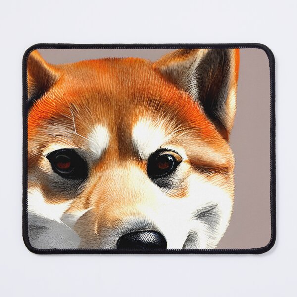 Item preview, Shiba Inu portrait - dog art painting #17 designed and sold by supeart.