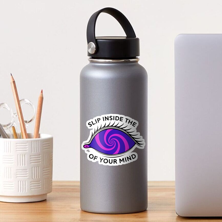 "Slip inside the eye of your mind" Sticker for Sale by Tomotheee