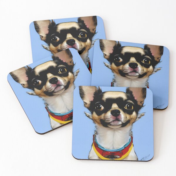 Item preview, Chihuahua colorful art painting dog #15 designed and sold by supeart.