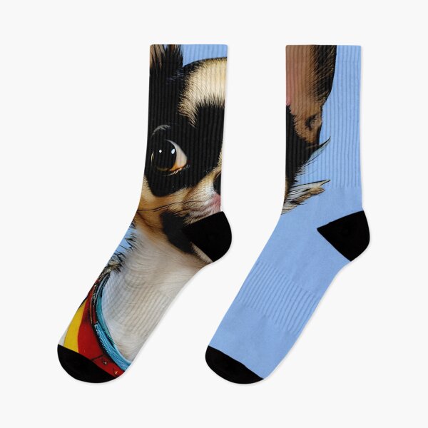 Item preview, Chihuahua colorful art painting dog #15 designed and sold by supeart.