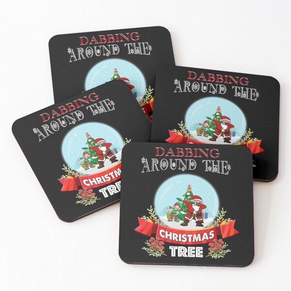 Item preview, Dabbing around the christmas tree funny  designed and sold by ferraudionne.