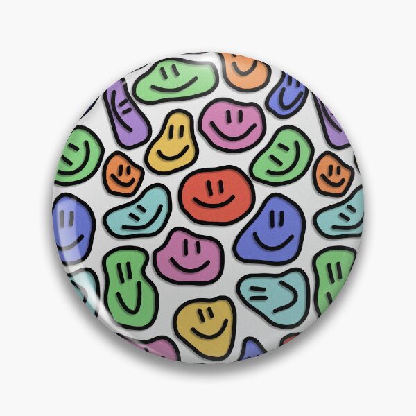 Item preview, Colorful Distorted Smiley Faces designed and sold by Ayoub14.