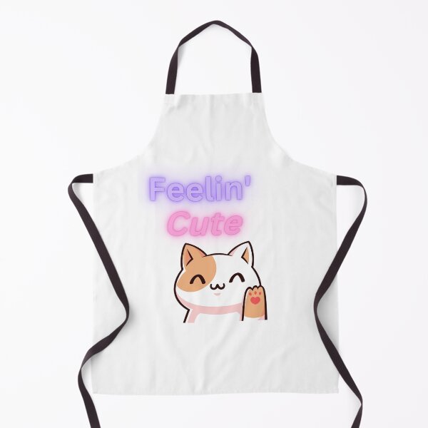 Item preview, Happy Smilling Cat Feeling Cute / Waves paw designed and sold by R3ndy49.