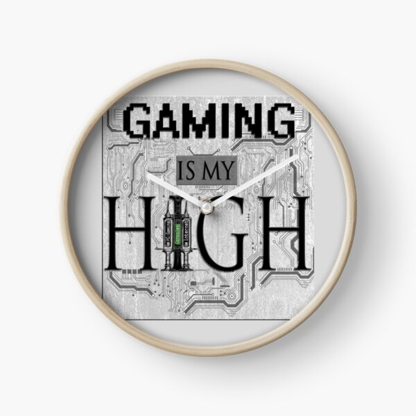 Item preview, Gaming is my HIGH- Black text/Background designed and sold by 86248Diamond.