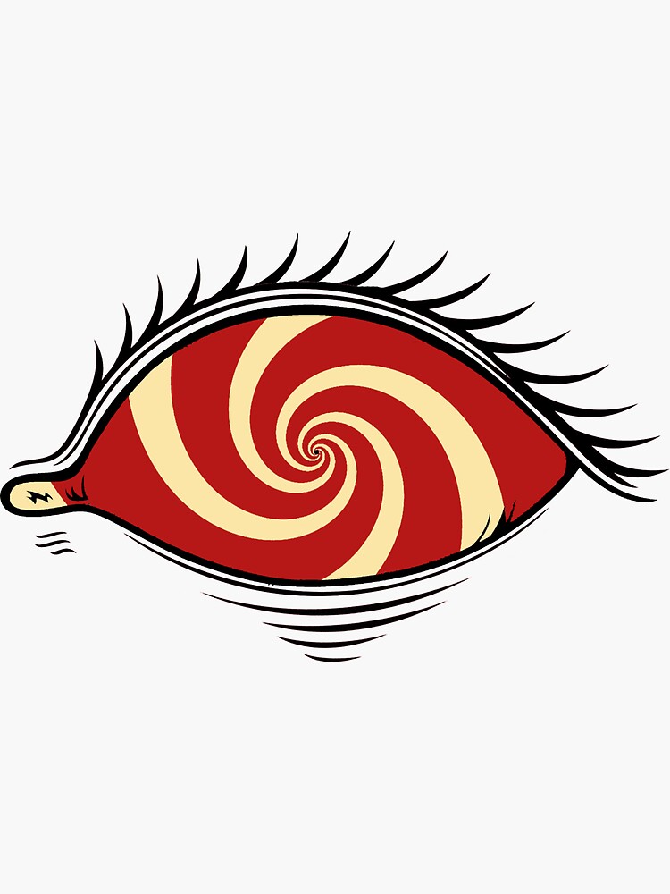 "Slip inside the eye of your mind" Sticker by Tomotheee Redbubble