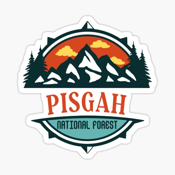 Pisgah National Forest Trees 3 Vinyl Sticker – Starfangled Press