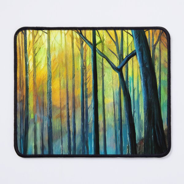 Item preview, mystical forest oil painting designed and sold by MArtSpace.