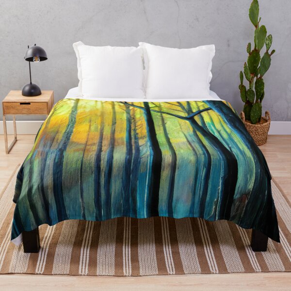 Item preview, mystical forest oil painting designed and sold by MArtSpace.