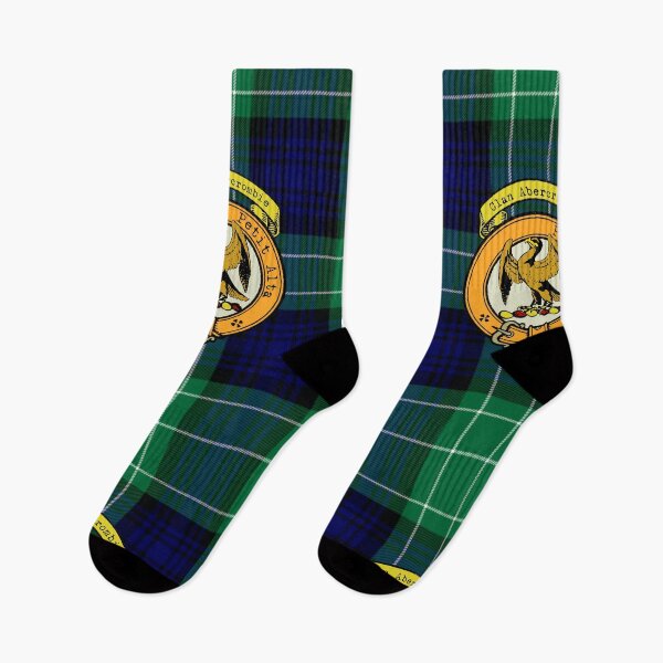 Item preview, Abercrombie Scottish Tartan and Crest designed and sold by BagTown Clans.