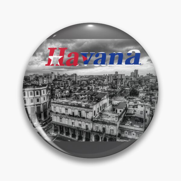 Item preview, Havana Rooftops, Cuba And Cuban Flag designed and sold by Paul Thompson Photography.